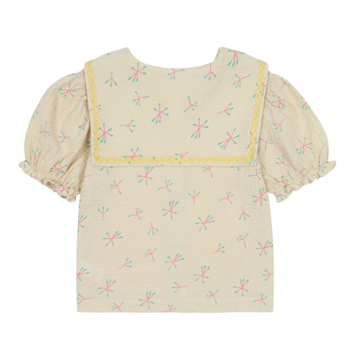 Jelly Mallow - single flower sailor shirt