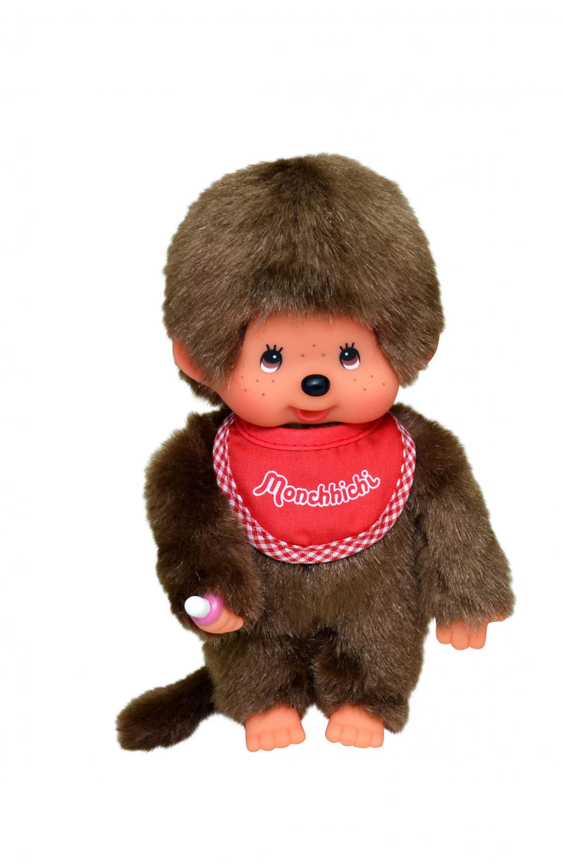 Monchhichi - boy with bib (20cm)