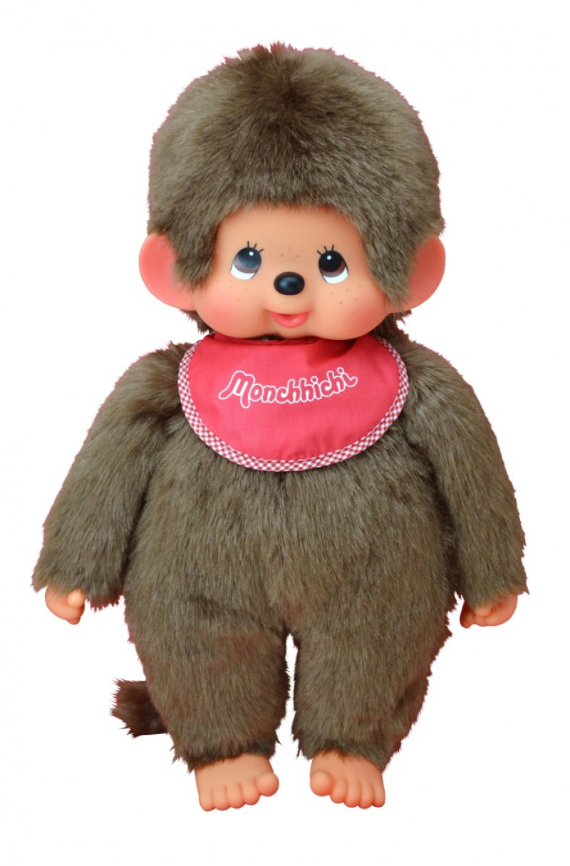 Monchhichi - boy with red bib (45cm)