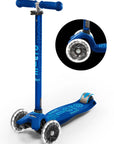 Micro Step - Scooter Maxi Micro deluxe led - blue