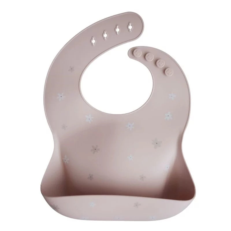 Mushie - silicone bib - daisy