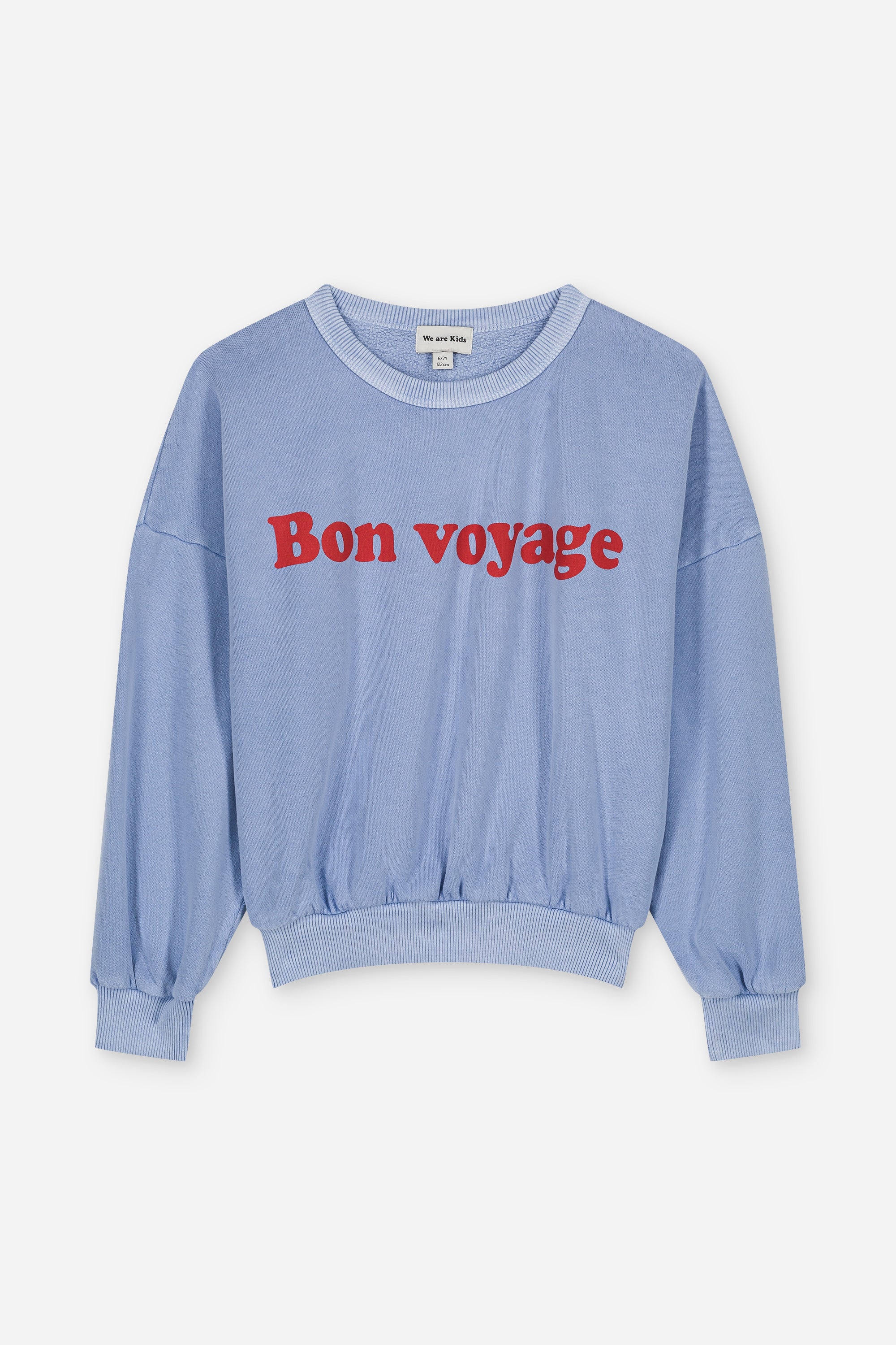 We are kids - tony sweatshirt - blue sky bon voyage