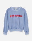 We are kids - tony sweatshirt - blue sky bon voyage