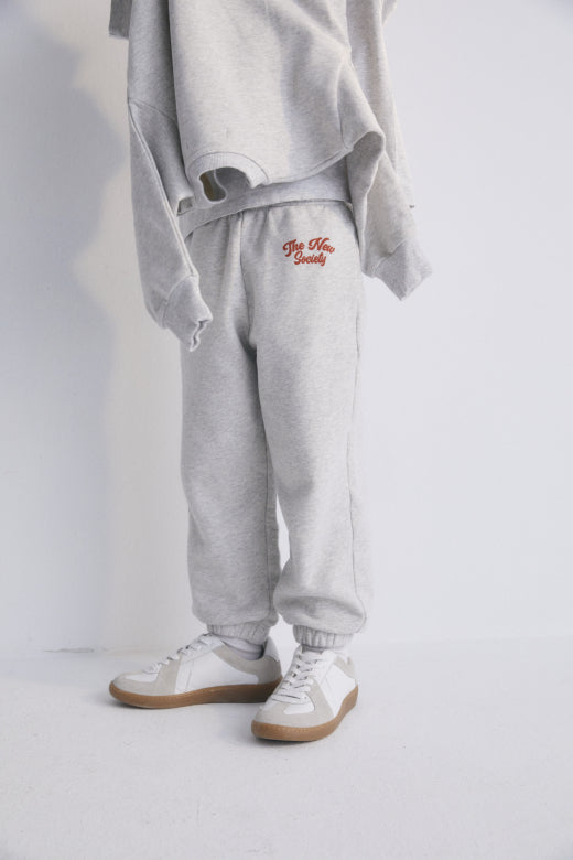 The New Society - Ios - joggers - grey melange