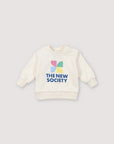 The New Society - Mykonos - baby sweatshirt - Coconut