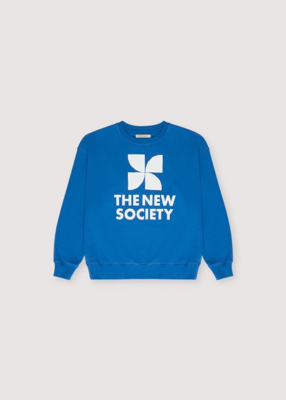 The New Society - Mykonos - sweatshirt - Cobalto