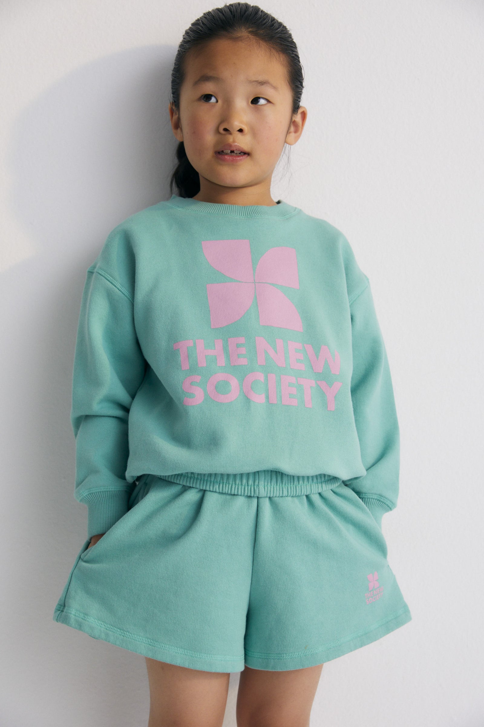 The New Society - Mykonos - sweatshirt - Jade