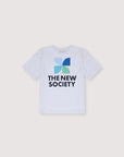 The New Society - Mykonos - t-shirt - grey melange