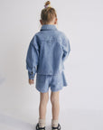 The New Society - Niobe - denim jacket - mid blue