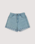 The New Society - Niobe - denim short - mid blue