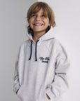 The New Society - Pylos - hoodie - grey melange