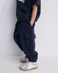 The New Society - Pylos - joggers - navy