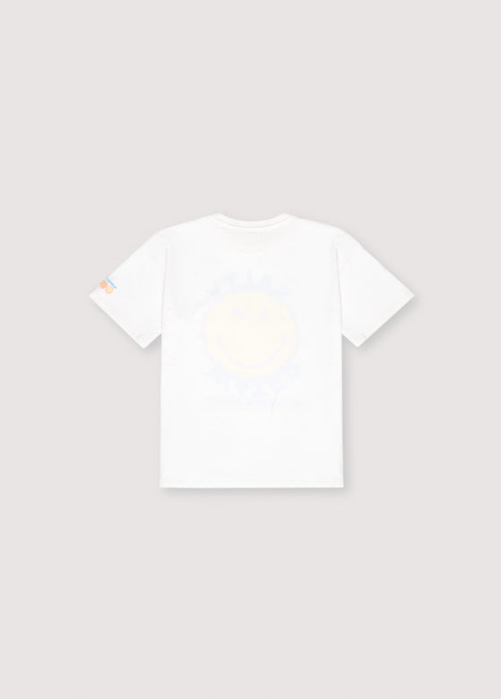 The New Society - Smiley - t-shirt - white