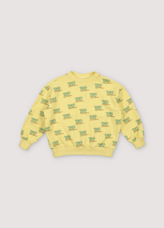 The New Society - Thasos - sweatshirt - yellow iris