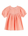 Emile et Ida - baby - dress - vichy pivoine