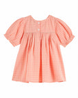 Emile et Ida - baby - dress - vichy pivoine