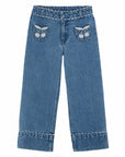 Emile et Ida - kids - cherry pants - denim