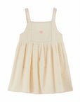 Emile et Ida - kids - heart dress - ecru