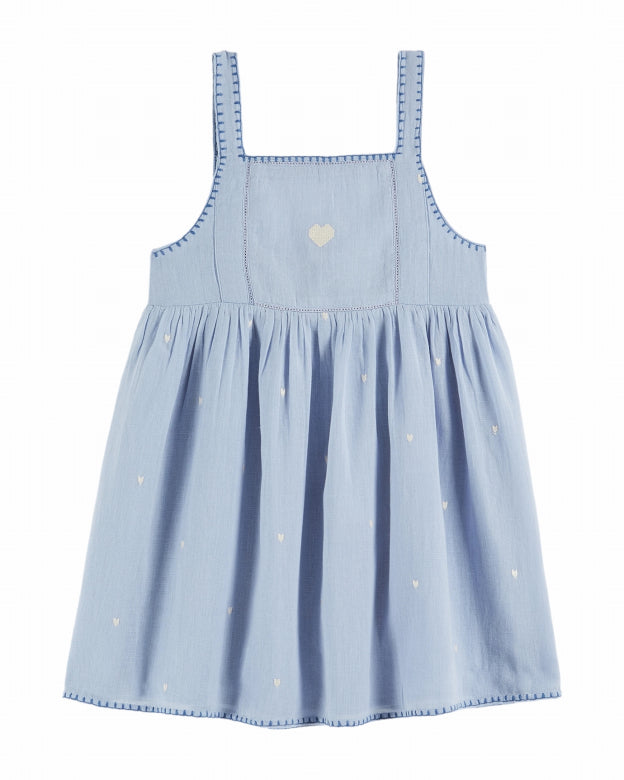 Emile et Ida - kids - heart dress - ecume