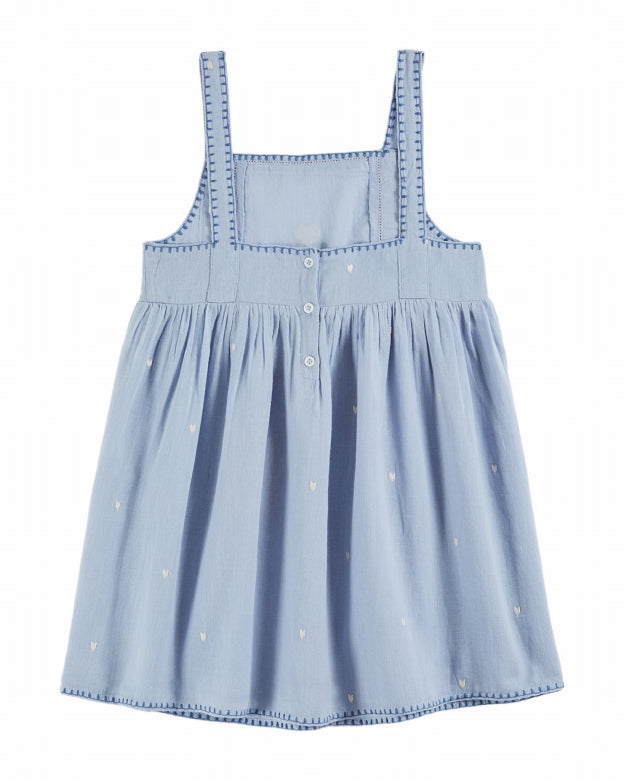 Emile et Ida - kids - heart dress - ecume