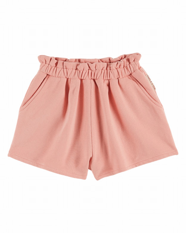 Emile et Ida - kids - moleton shorts - blossom