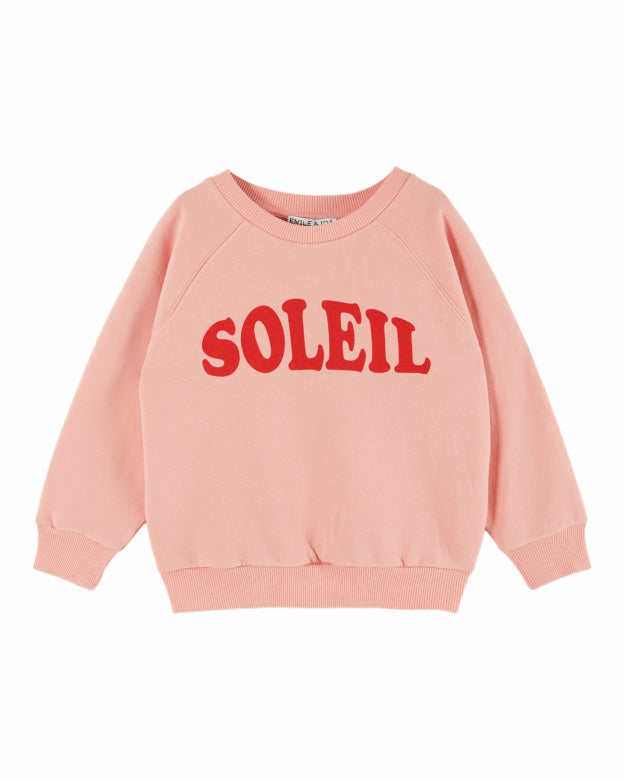 Emile et Ida - kids - soleil sweatshirt - blossom