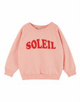 Emile et Ida - kids - soleil sweatshirt - blossom