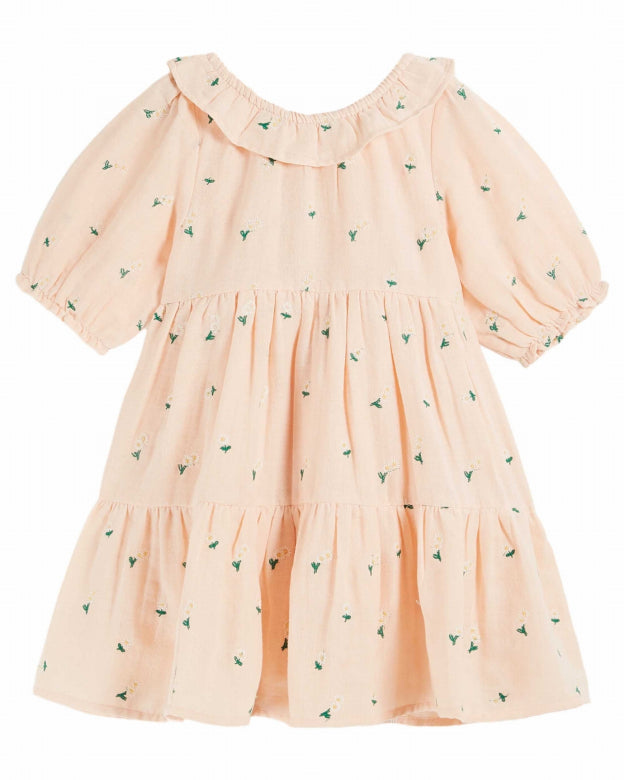 Emile et Ida - kids - embroided dress - pastel