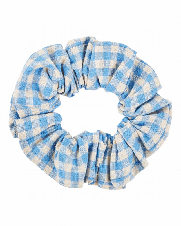 Emile et Ida - kids - scrunchie - vichy lagon