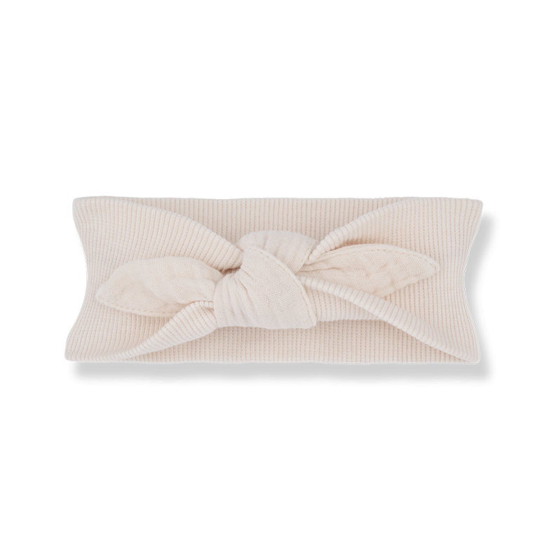 1+ in the family - noa - muslin headband - nude