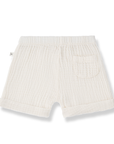 1+ in the family - mirko - muslin shorts - ecru