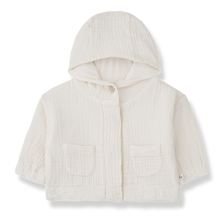 1+ in the family - felix - muslin jacket - ecru