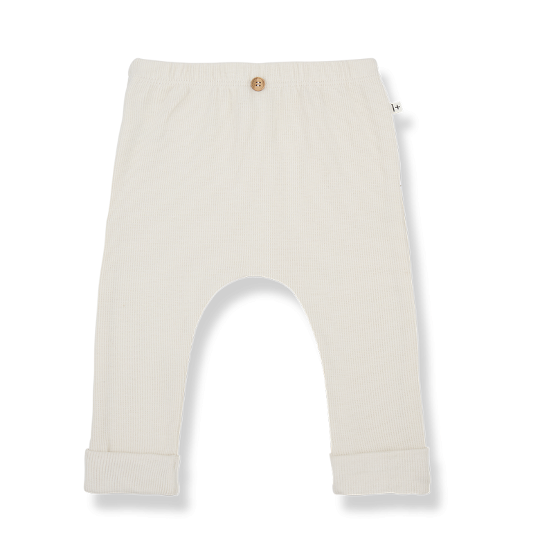 1+ in the family - marti - rib leggings - offwhite