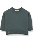 1+ in the family - esteban - fleece sweatshirt - petroleum