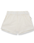 1+ in the family - lara - poplin shorts - off white