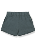 1+ in the family - lara - poplin shorts - petroleum