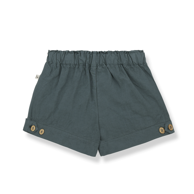 1+ in the family - lara - poplin shorts - petroleum