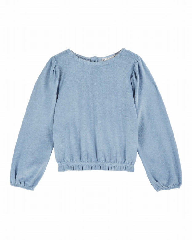 Emile et Ida - kids - terry sweatshirt - ecume