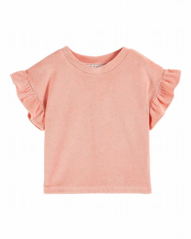 Emile et Ida - kids - terry t-shirt - blossom