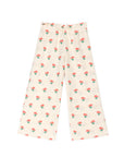 Mipounet - coraline jacquard pant - ecru/coral