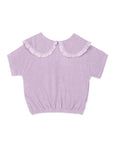 Mipounet - amalia terry jersey t-shirt - mauve
