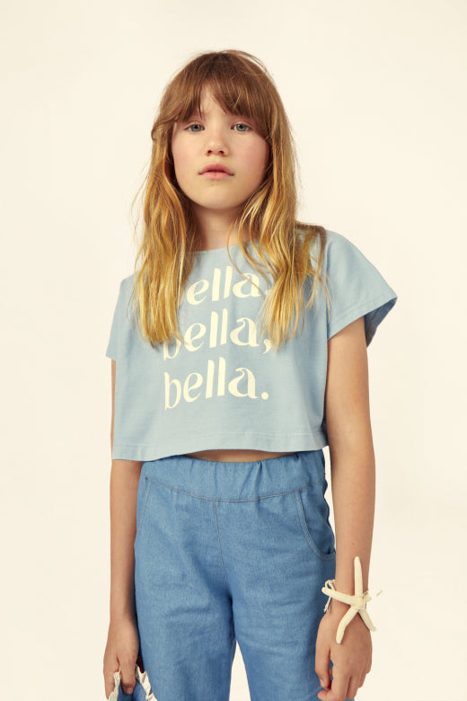 Mipounet - bella jersey t-shirt - blue