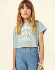 Mipounet - bella jersey t-shirt - blue