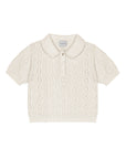 Mipounet - florence cotton polo - ecru