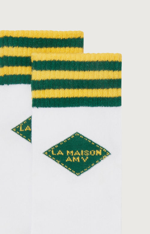 American Vintage - clypsun socks - green/yellow