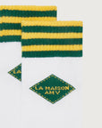 American Vintage - clypsun socks - green/yellow