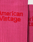 American Vintage - clypsun socks - pink