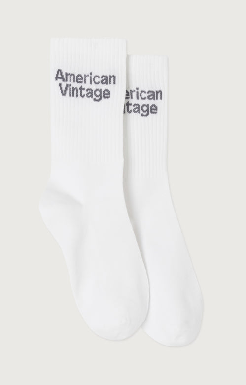 American Vintage - clypsun socks - white