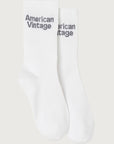 American Vintage - clypsun socks - white