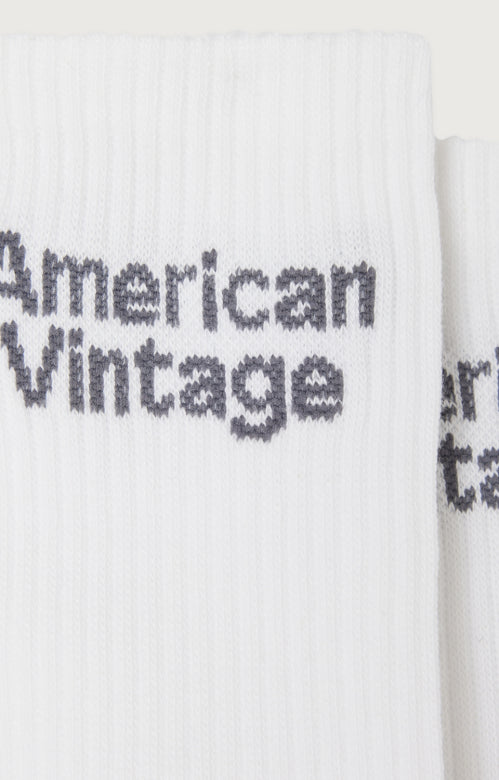 American Vintage - clypsun socks - white